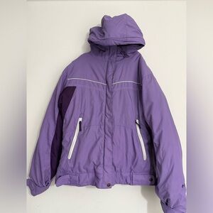 Columbia Kids Lavender Hooded Puffer Jacket